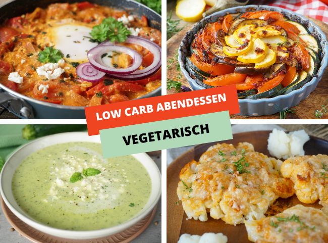 Low Carb Abendessen vegetarisch