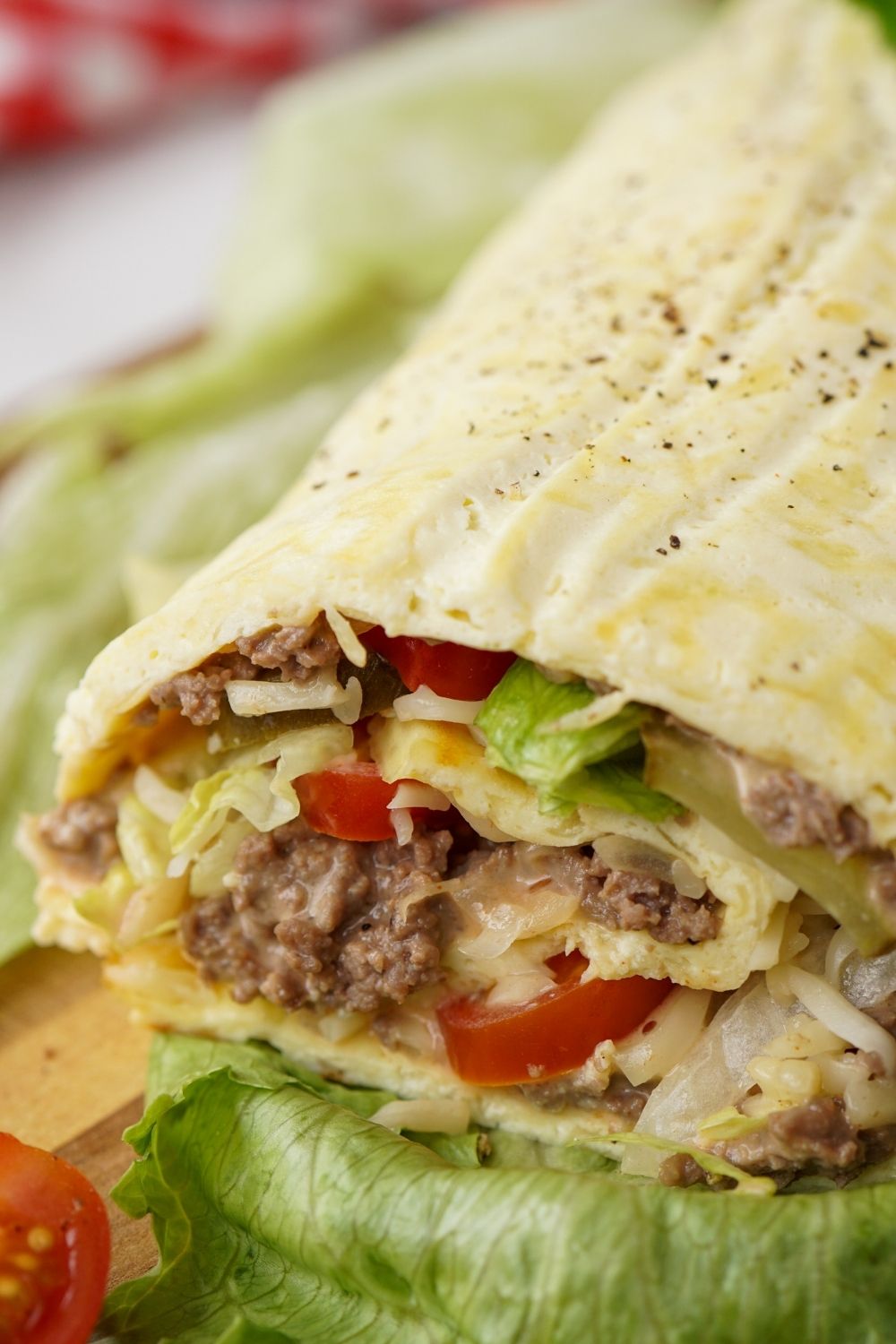 Low Carb Big Mac Rolle Low Carb Big Mac Rolle