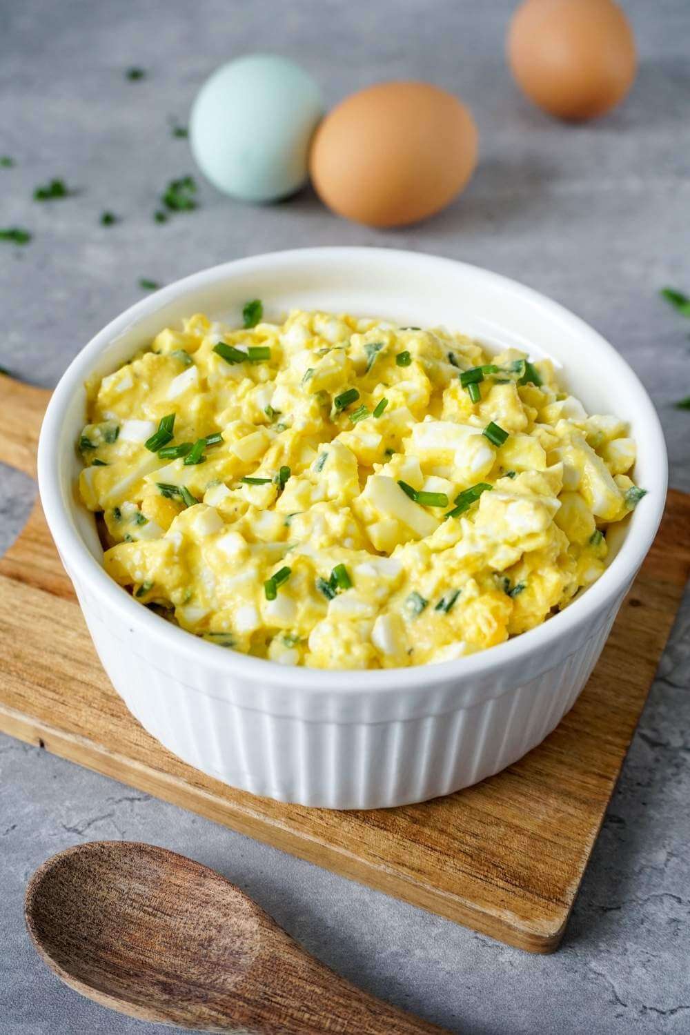 Low Carb Eiersalat mit Hüttenkäse Low Carb Eiersalat mit Hüttenkäse