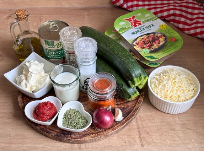 Low Carb Zucchini Lasagne Rezept