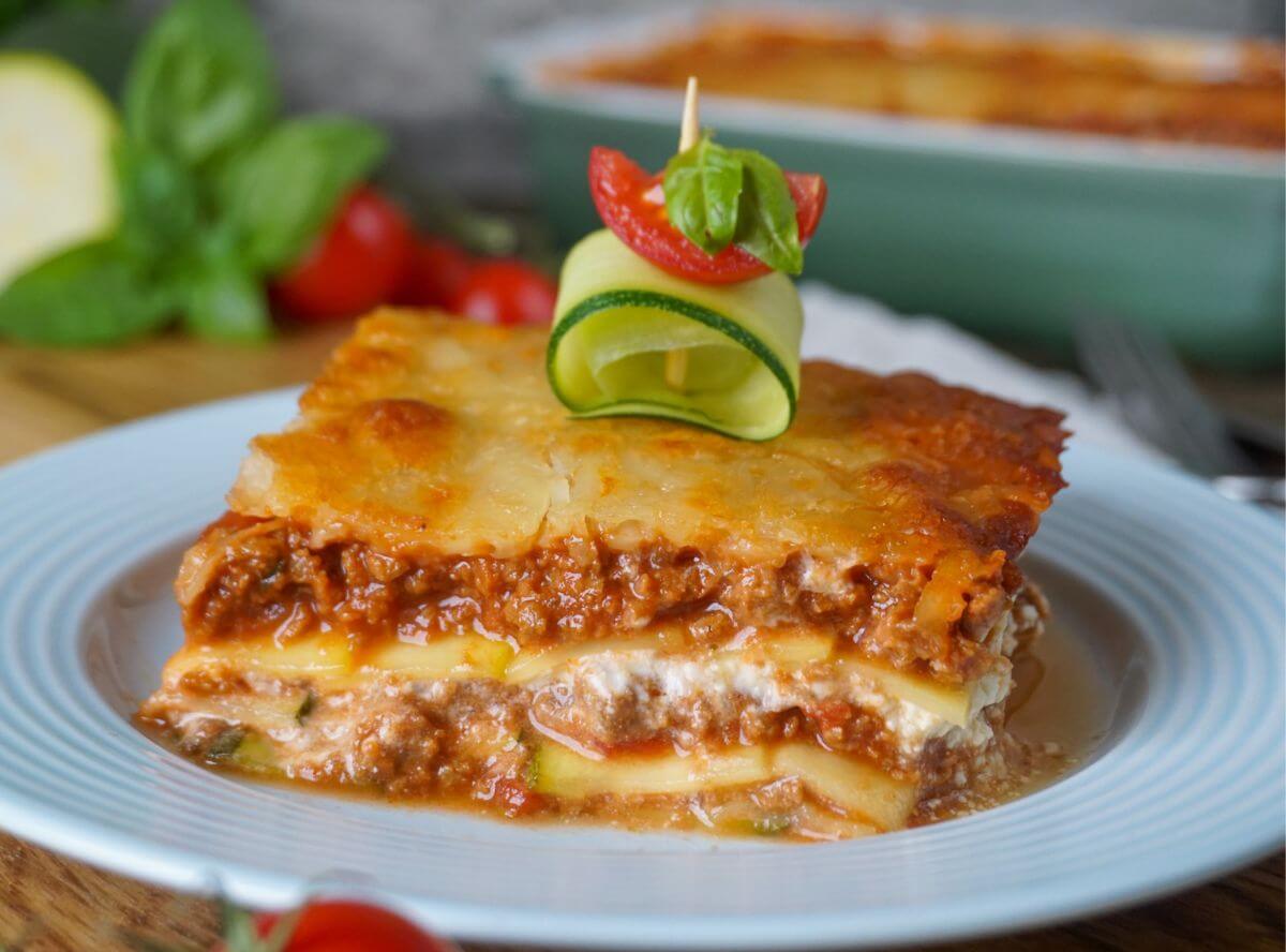 Low Carb Zucchini Lasagne