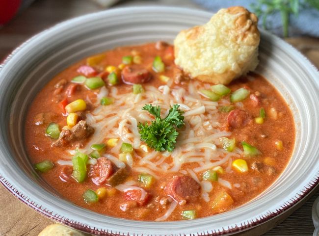 Low Carb Pizzasuppe Low Carb Pizzasuppe