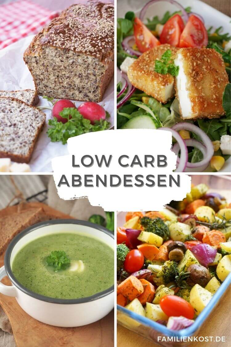 Low Carb-Abendessen - einfache, leckere Rezepte