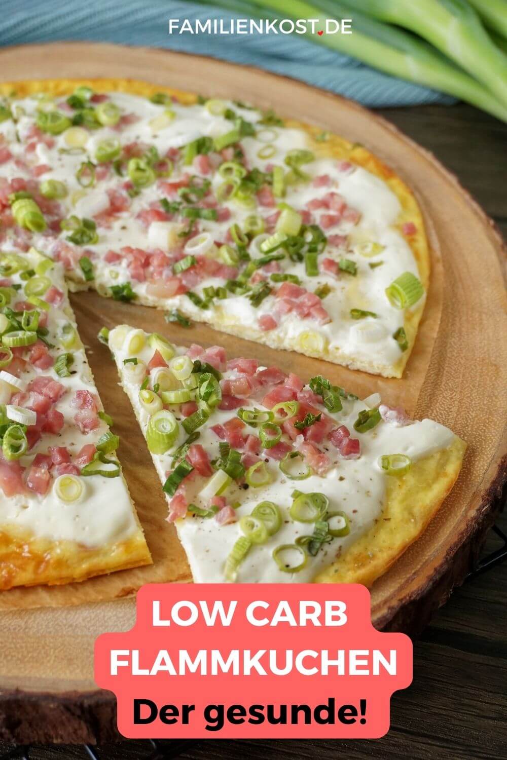 Low Carb Flammkuchen Low Carb Flammkuchen
