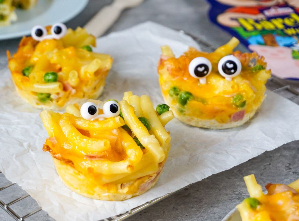 Bildtitel Makkaroni-Muffins Kinder