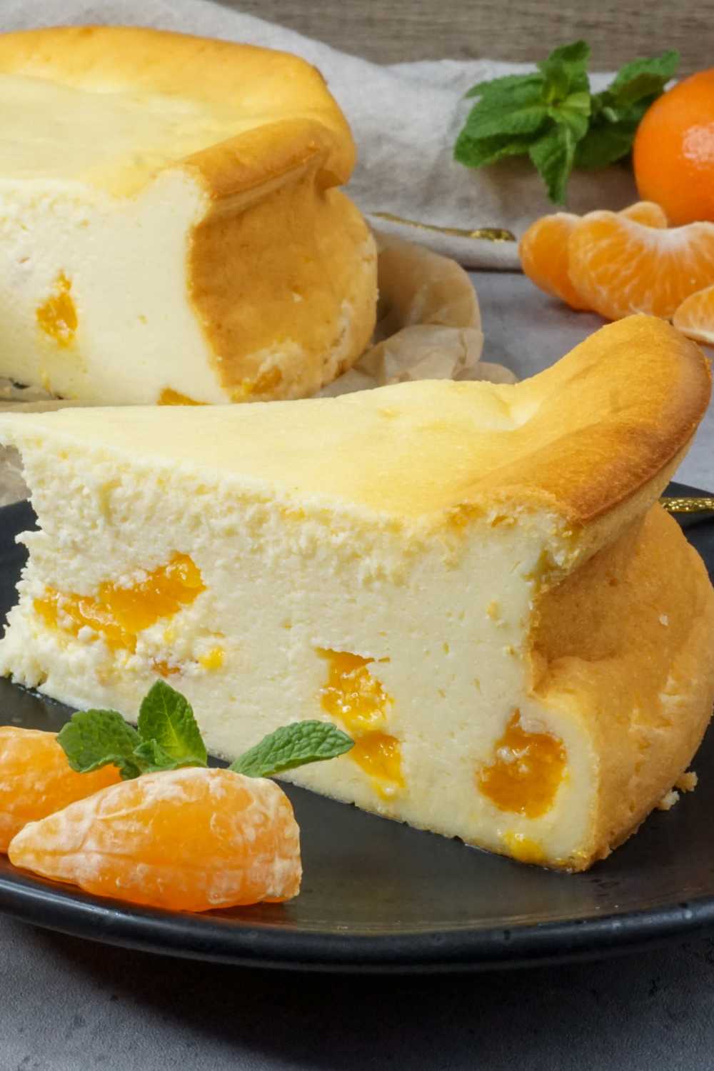 Quarkkuchen ohne Boden