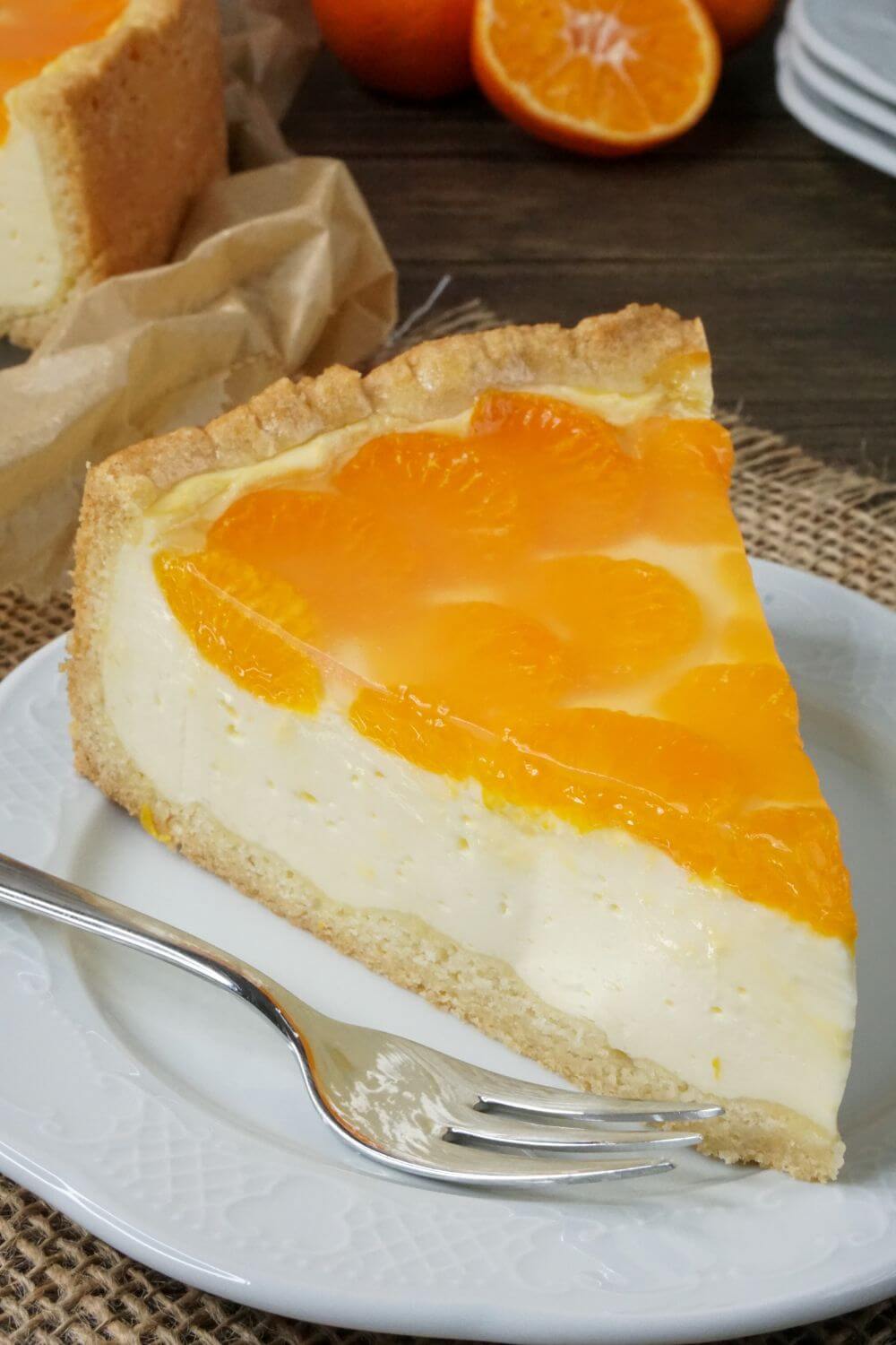 Mandarinen-Schmand-Kuchen