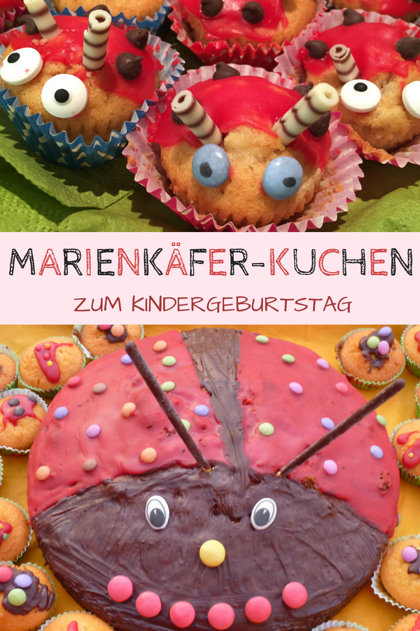 Marienkäfer Kindergeburtstagskuchen Marienkäfer Kindergeburtstagskuchen