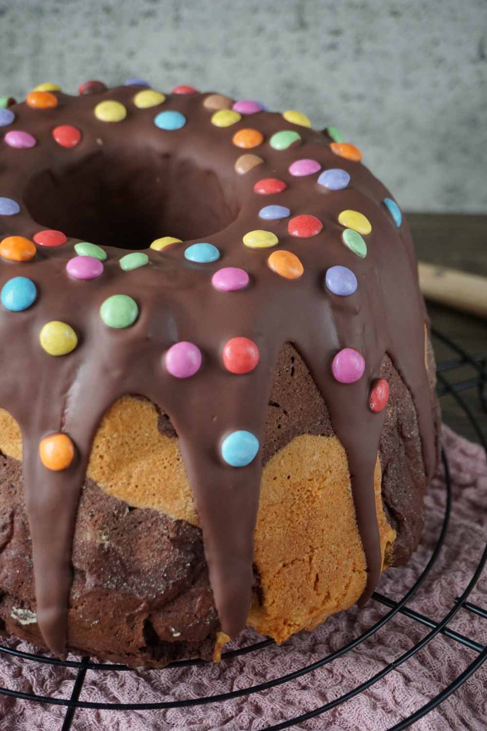 Blauer Marmorkuchen - Rezepte Suchen