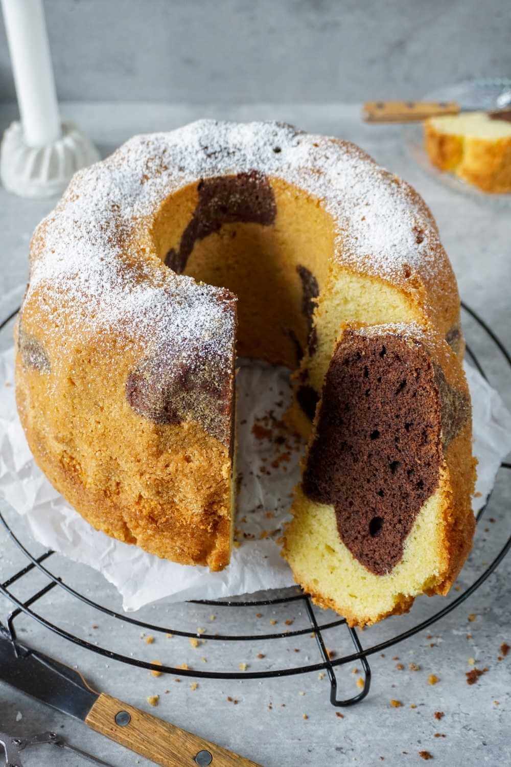 Marmorkuchen – schön saftig & so einfach