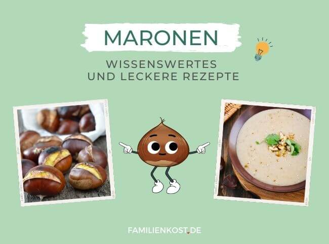 Geröstet oder gekocht: Kinder lieben Maronen