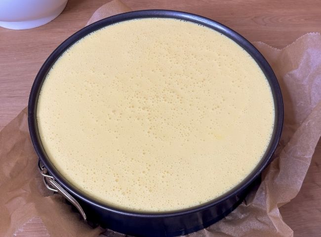 Käsekuchen backen