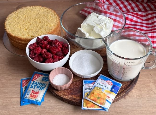 Meerjungfrau Torte Rezept Zutaten