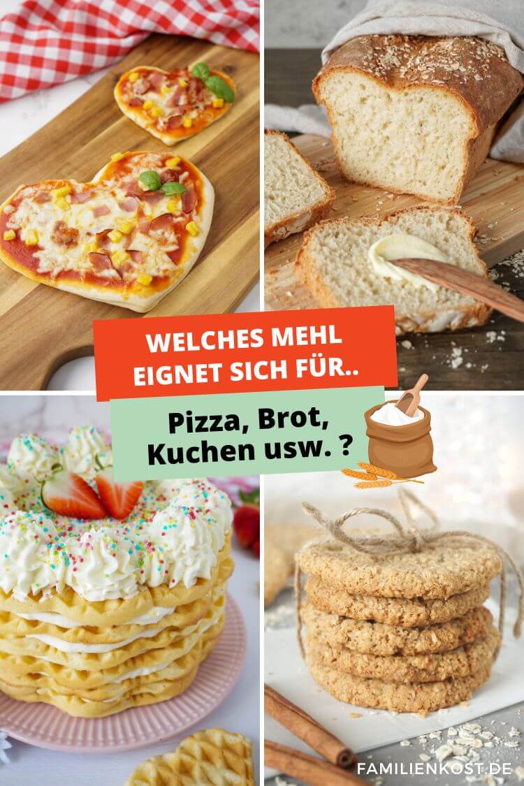 Mehlsorten und passende Rezepte