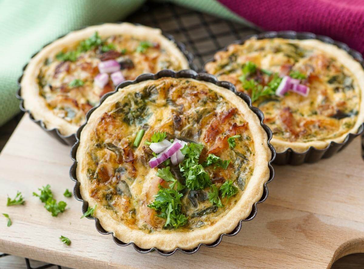 Bärlauch-Quiche