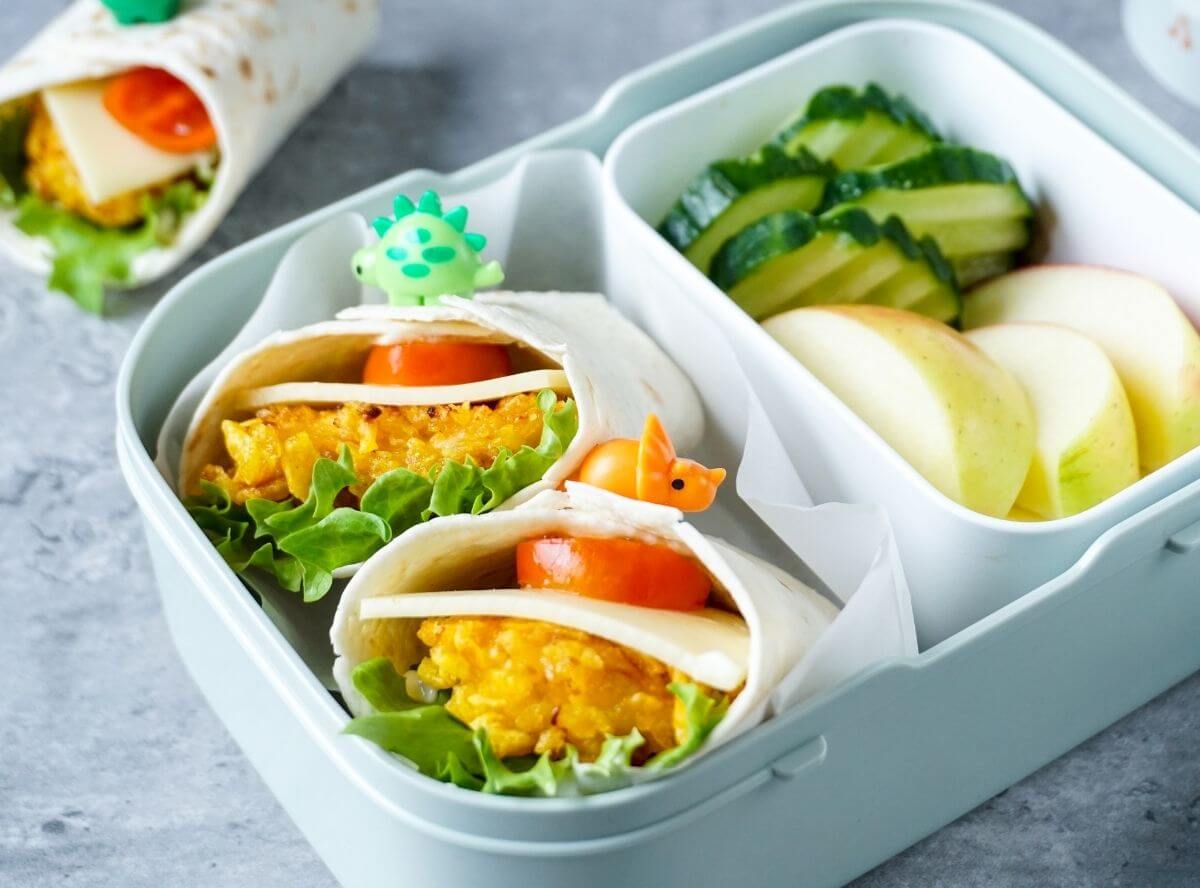Mini Chicken Nuggets Wraps