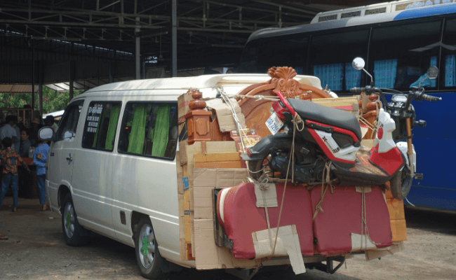 Minibus Kratie Kambodscha Minibus Kratie Kambodscha