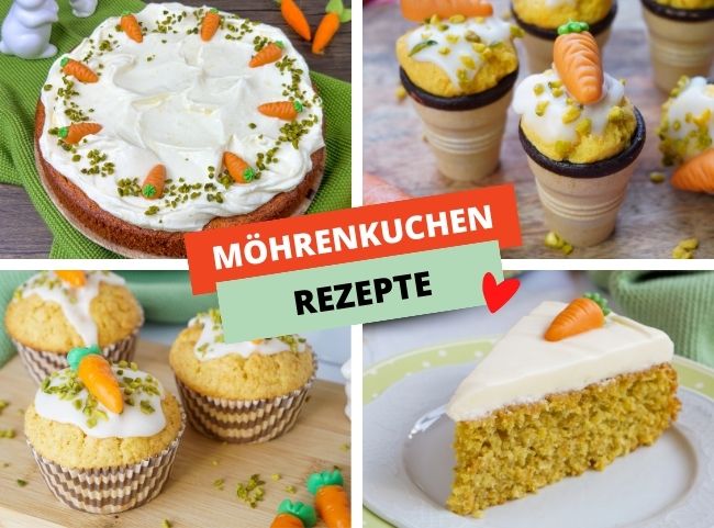 Möhrenkuchen - unsere besten Rezepte