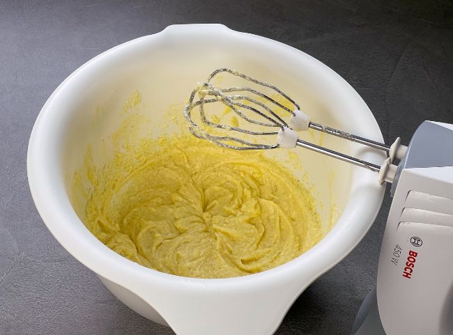 Möhrenmuffins im Waffelbecher Rührteig