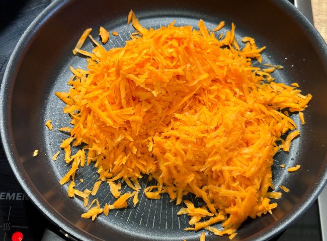 Möhrenrolle Karotten braten