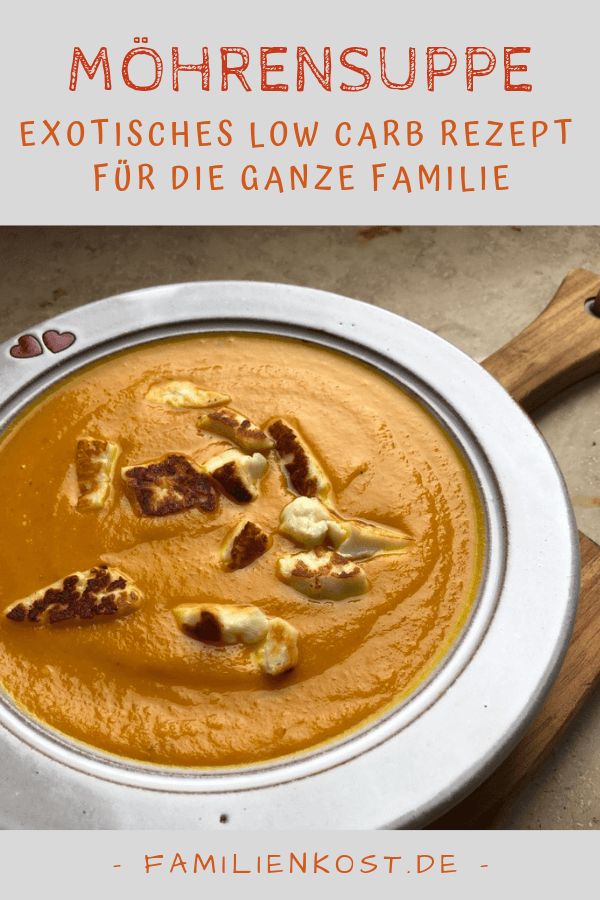 Möhrensuppe Low Carb Rezept Möhrensuppe Low Carb Rezept