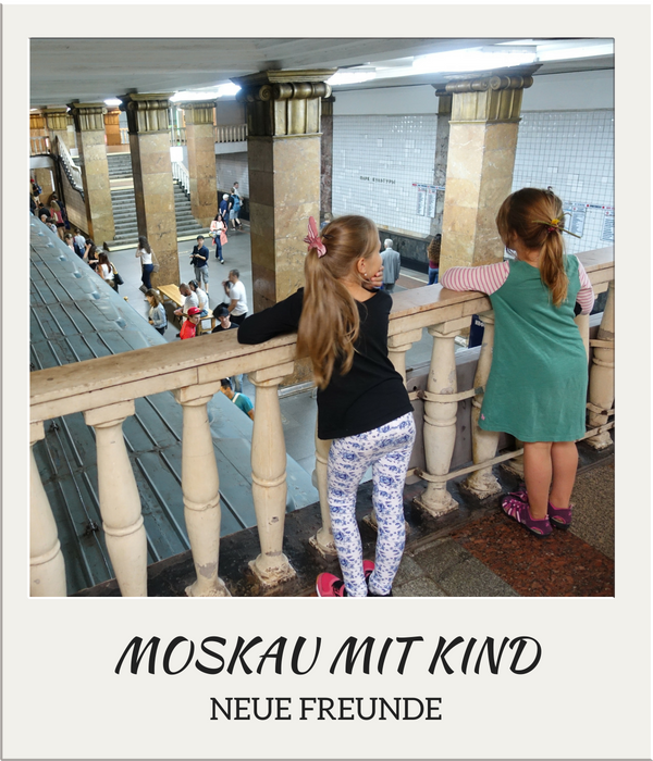 Moskau mit Kind