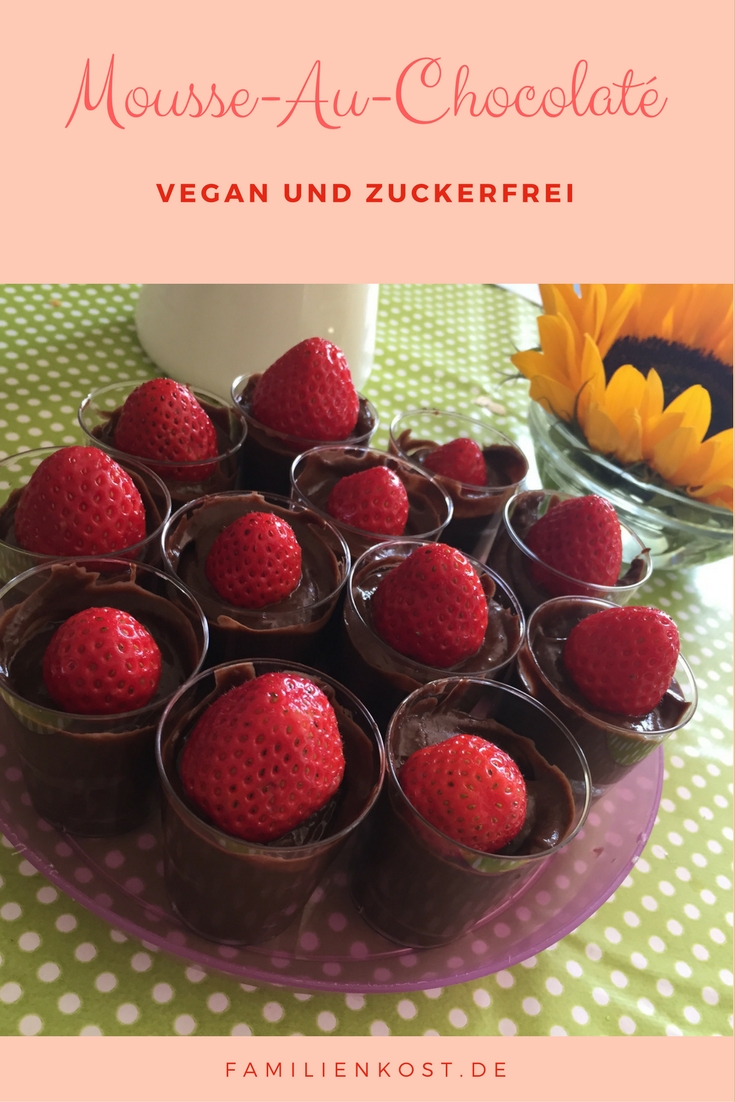 Mousse au chocolate vegan Mousse au chocolate vegan