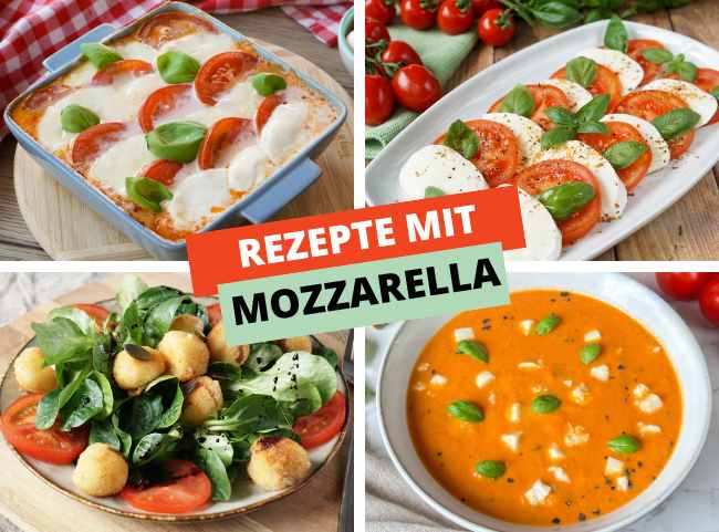 Mozzarella Rezepte Mozzarella Rezepte