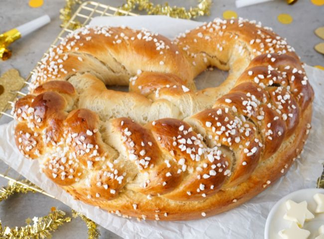 Neujahrsbrezel wie vom Bäcker