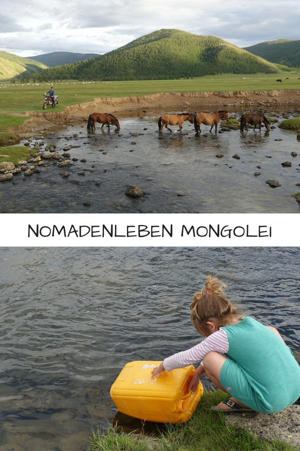 Nomadenleben Mongolei