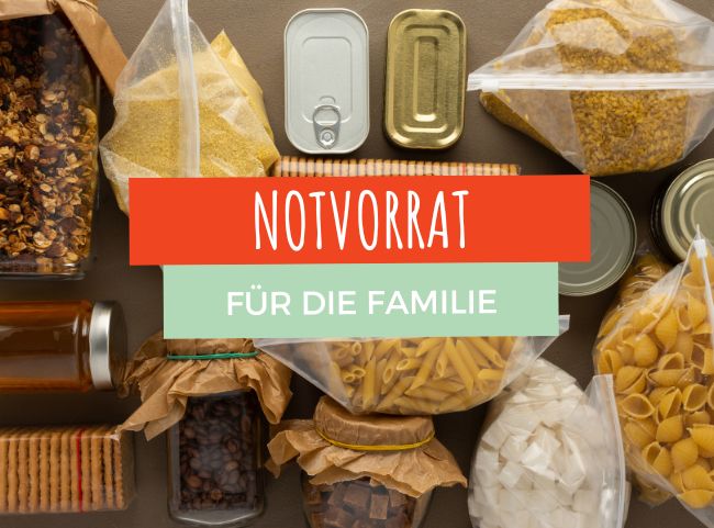 Notvorrat für Familien