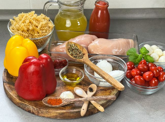 Nudelauflauf mit Hähnchen Rezept Nudelauflauf mit Hähnchen Rezept