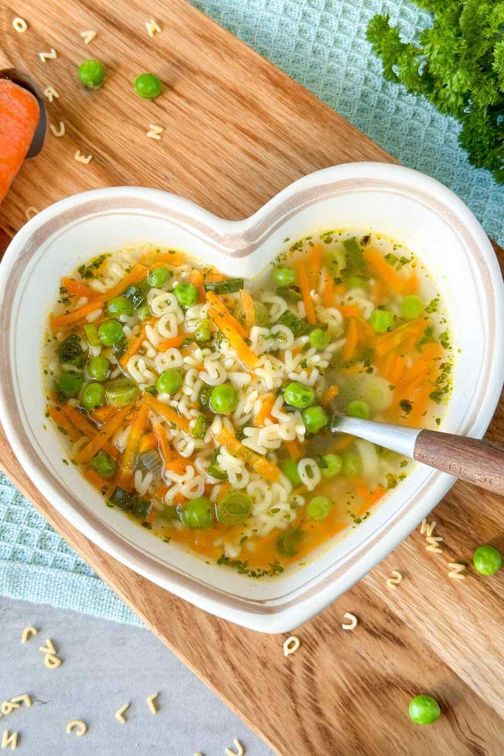 Nudelsuppe vegetarisch