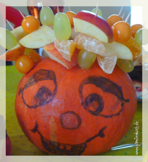 Obstspieße zu Halloween Obstspieße zu Halloween