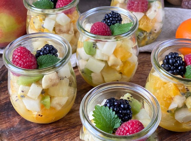 Obstsalat Rezept für Kinder und Familie