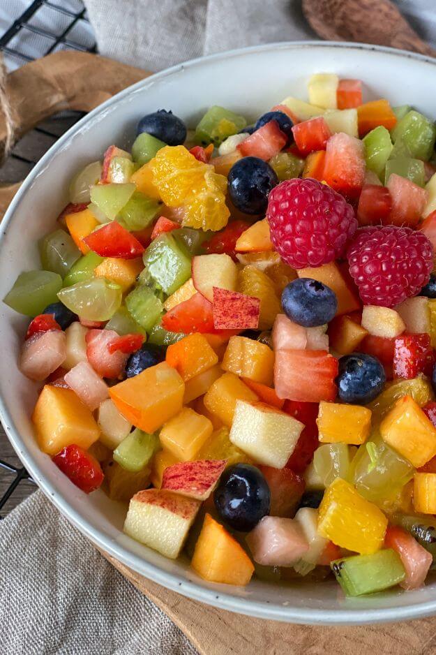 Obstsalat Rezept für Kinder und Familie