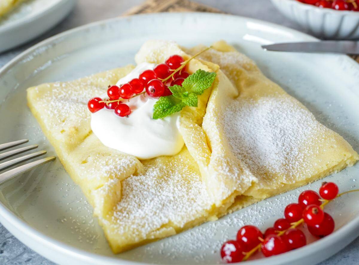 Ofenpfannkuchen Beeren Ofenpfannkuchen Beeren