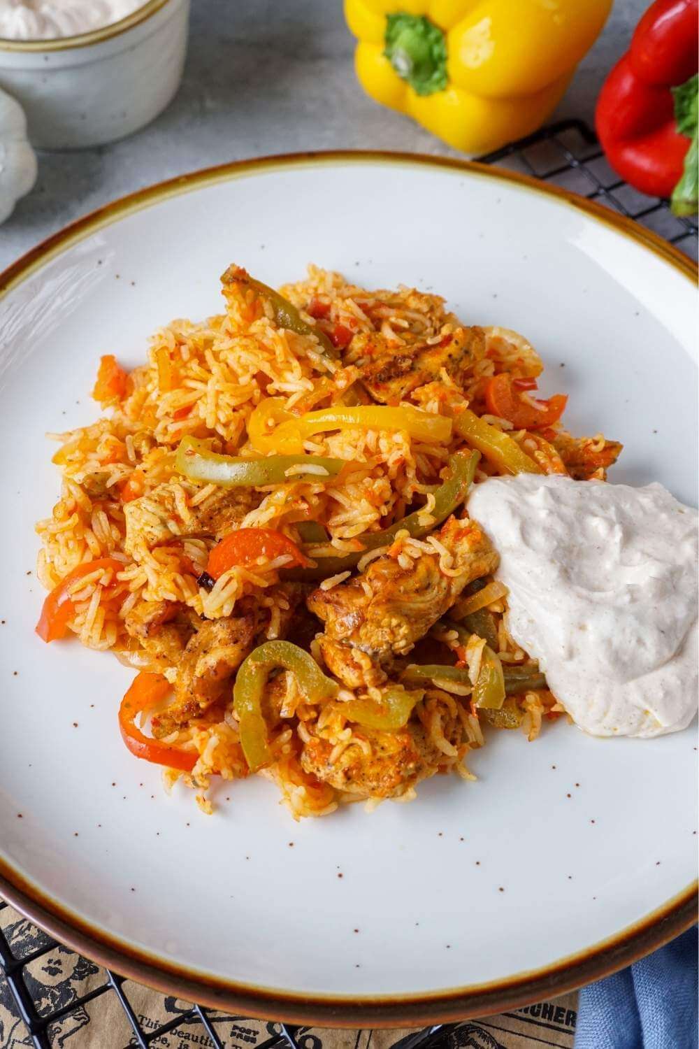 Ofenreisfleisch – Ratz-Fatz Rezept vom Blech