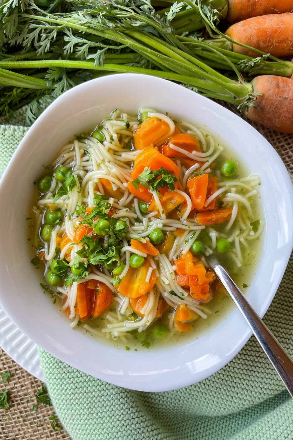 Frühlingssuppe vegetarisch