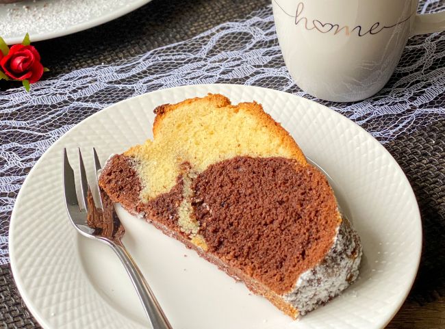 Omas Marmorkuchen saftig Omas Marmorkuchen saftig