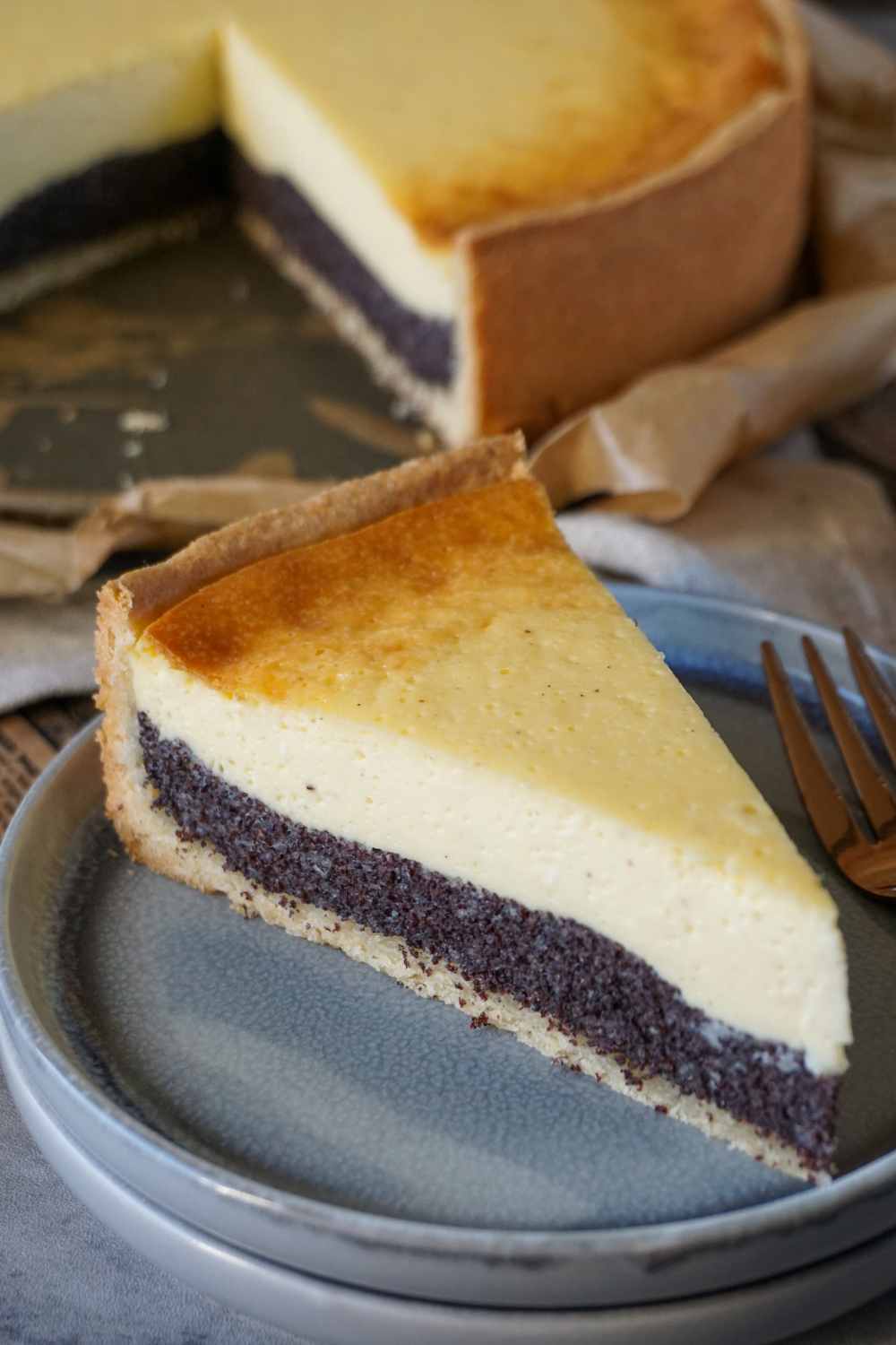 Mohn-Käsekuchen – einfach lecker