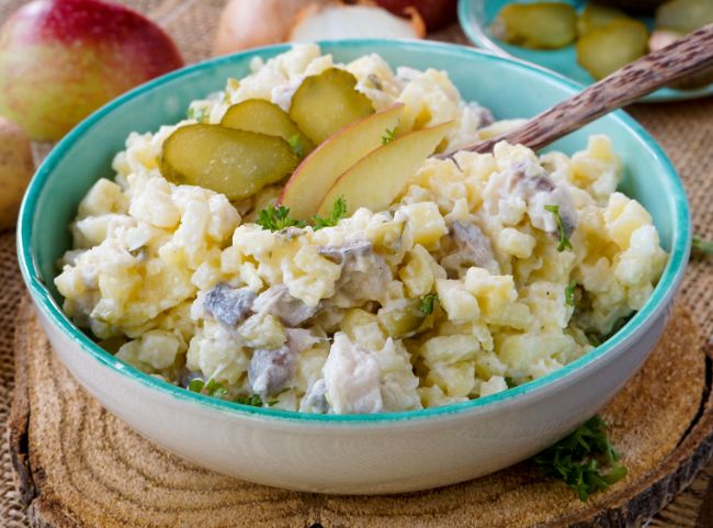 Omas schlesischer Kartoffelsalat