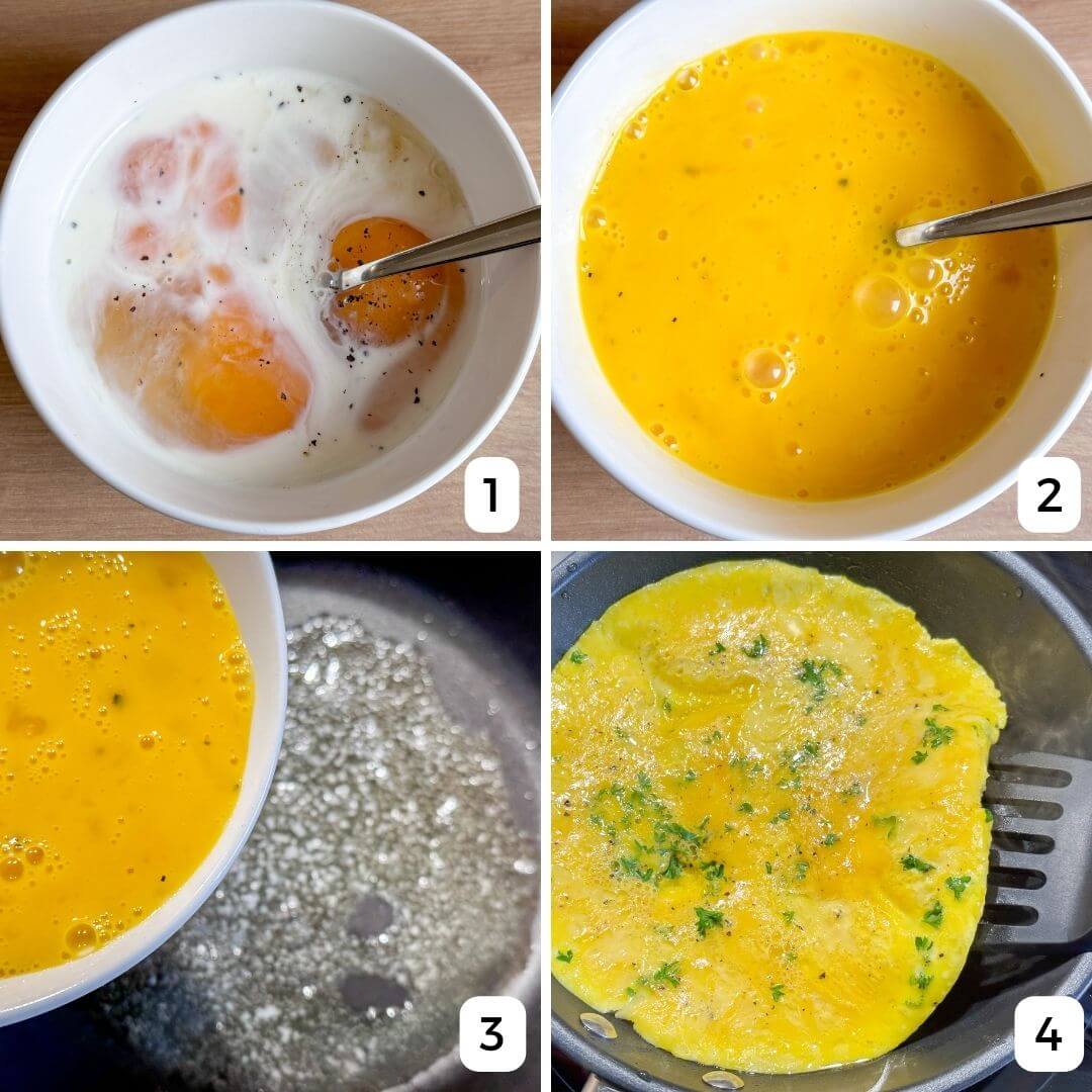 Omelette machen Omelette machen