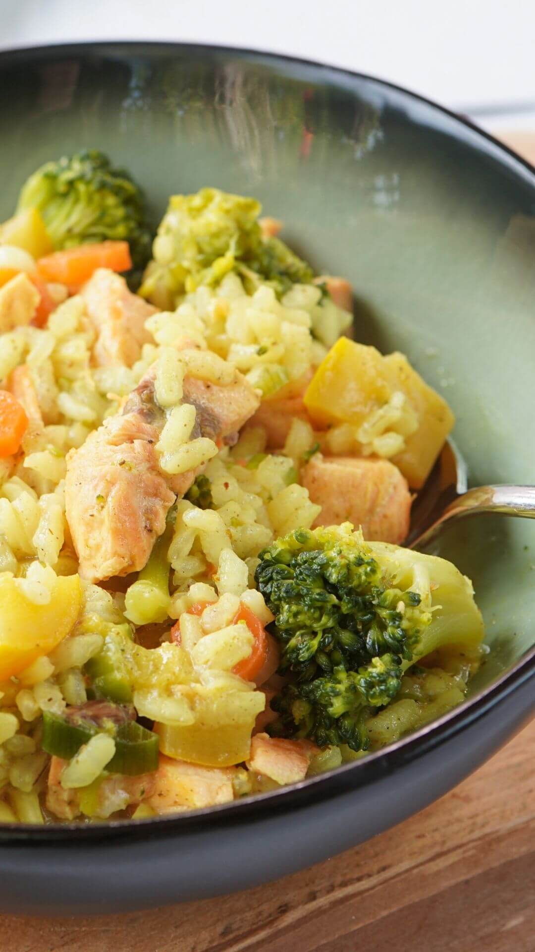 One Pot Lachs Curry