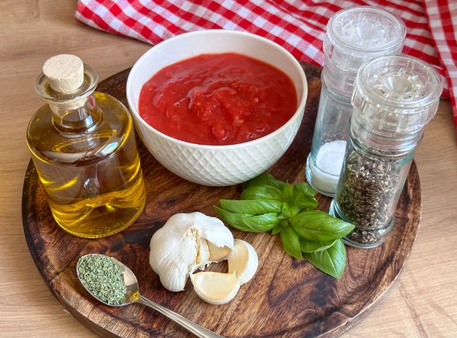 Original italienische Pizzasauce