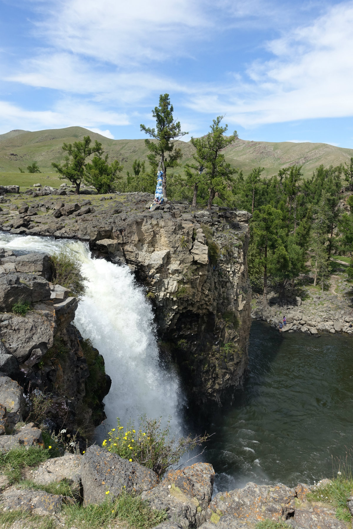 Orkhonwasserfall Mongolei Orkhonwasserfall Mongolei