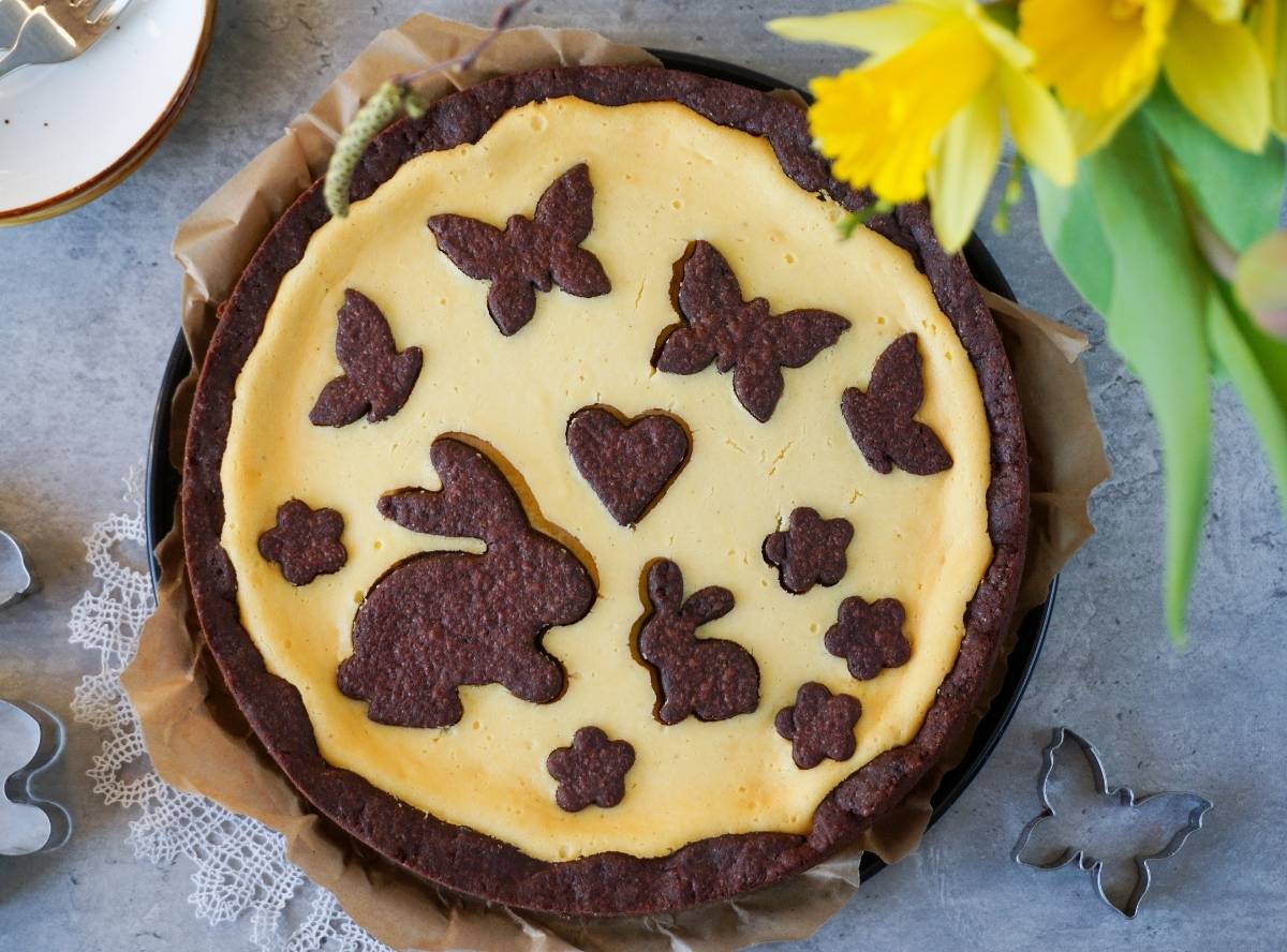 Russischer Zupfkuchen mit Osterhäschen