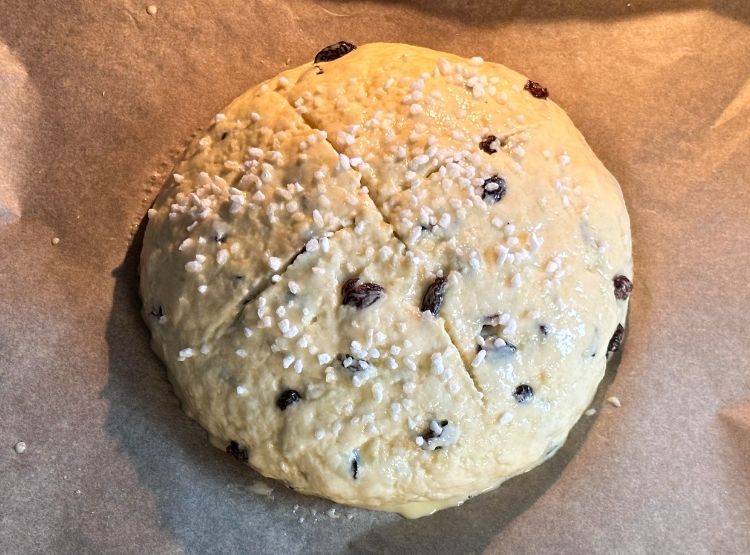 Osterbrot Quark-Öl-Teig backen