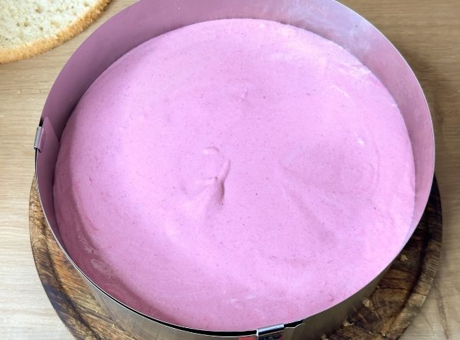 Ostertorte Pfirsich-Melba