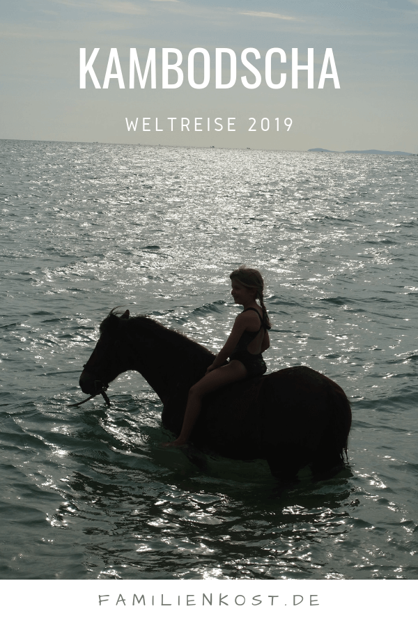 Kambodscha Pferd reiten am Strand Kambodscha Pferd reiten am Strandl